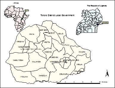 Source: Tororo District Planning Unit Geographic Information System